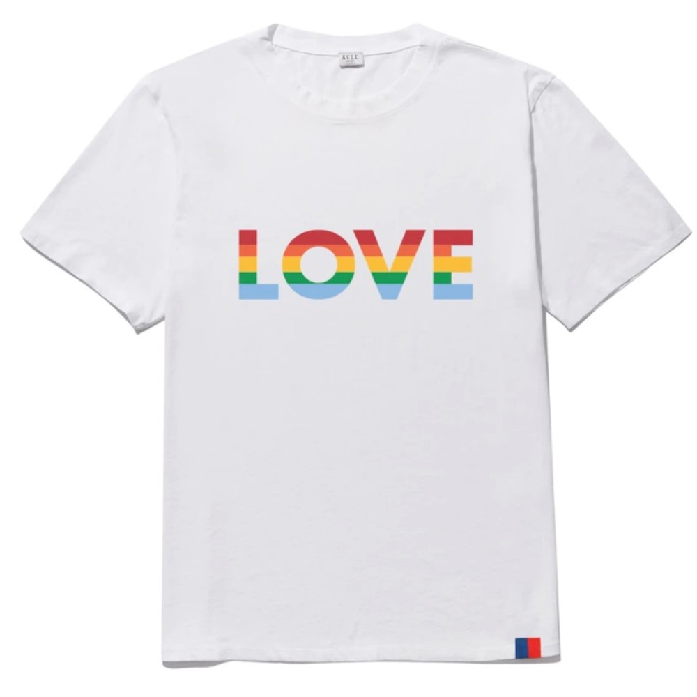 KULE Men’s The Archie Pride White Tee